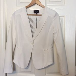 JustFab White Blazer